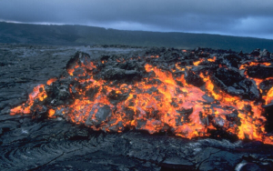 A type of lava (thanks, Wikipedia)
